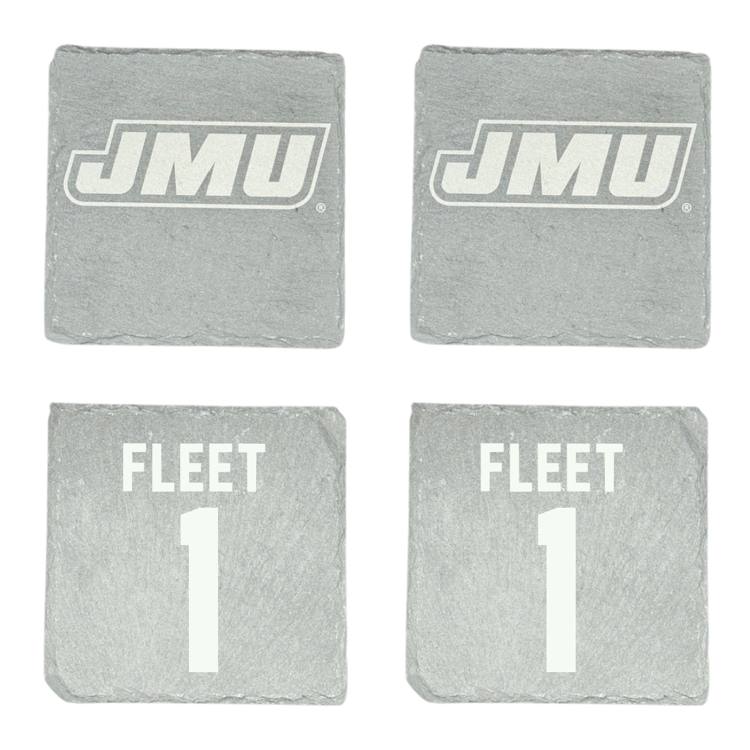 James Madison University Softball Stone Coaster (4 Pack)  - #1 Kirsten Fleet