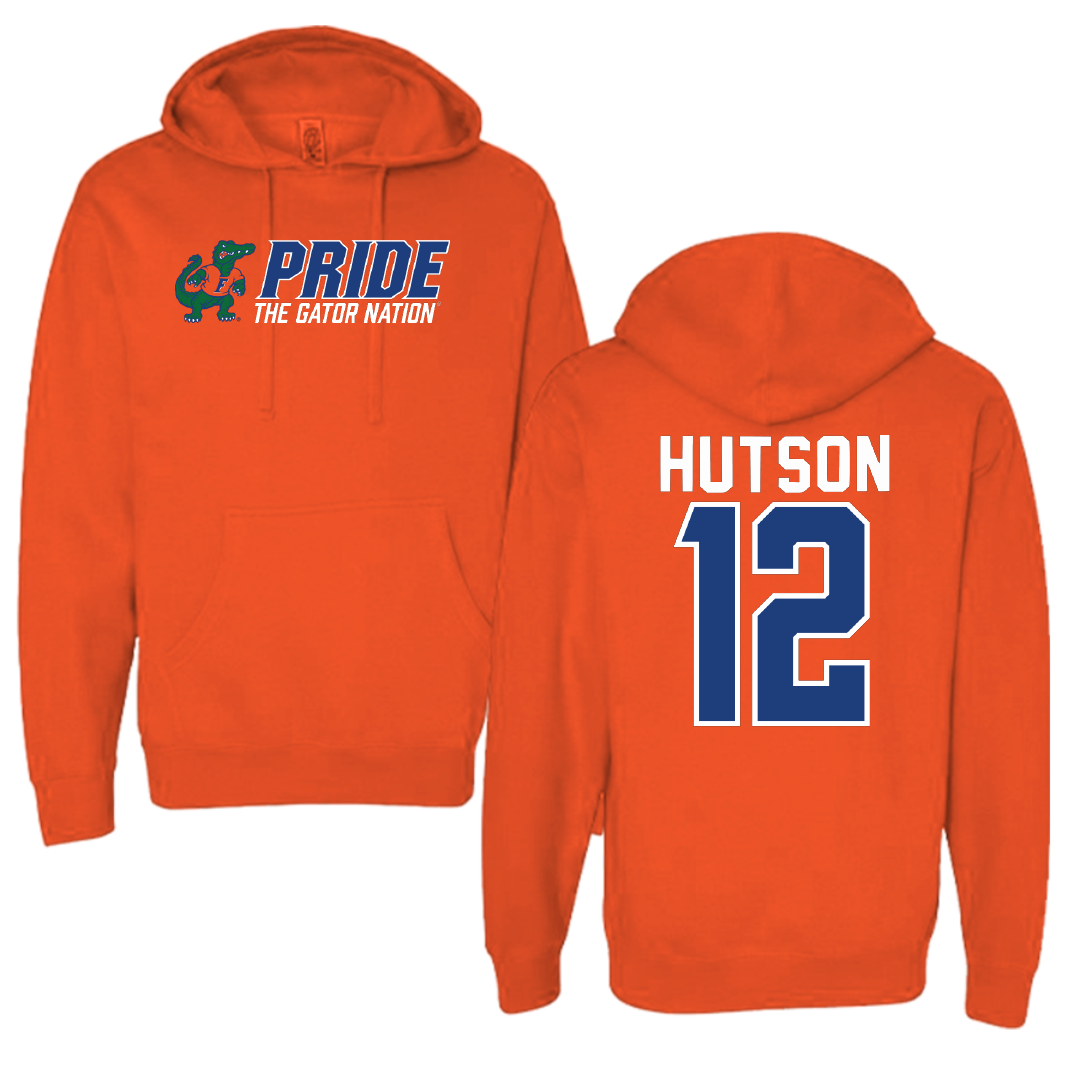 University of Florida Volleyball Orange General Hoodie - #12 Kira Hutson