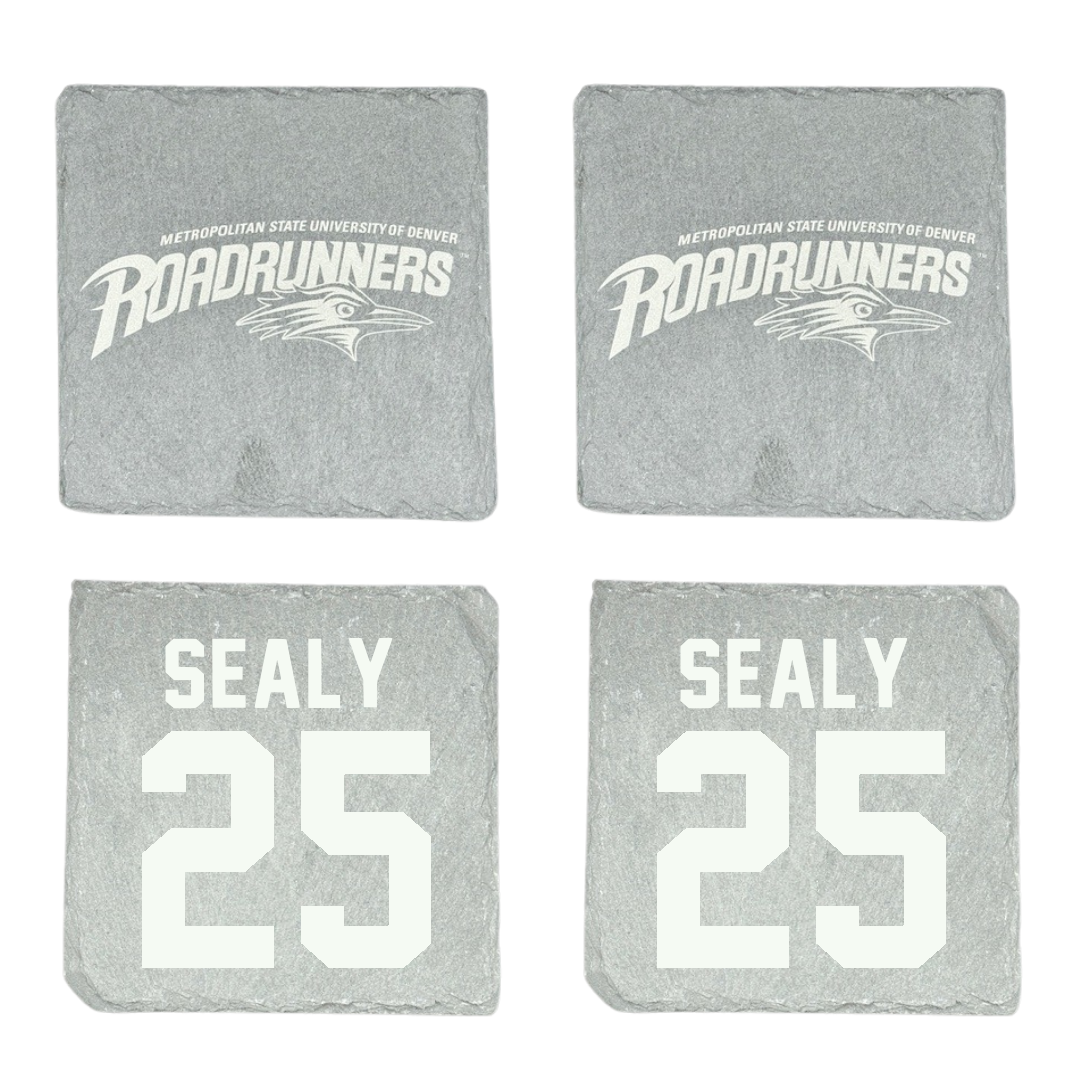 Metropolitan State University of Denver Basketball Stone Coaster (4 Pack)  - #25 Brianna Sealy