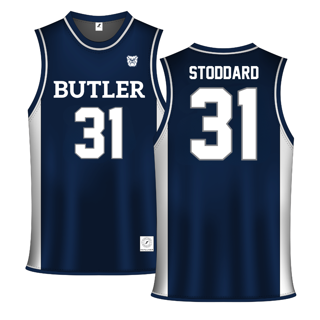 Butler University Navy Basketball Jersey - #31 Lillian Stoddard