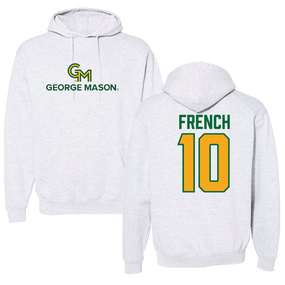 George Mason University Volleyball Gray Hoodie - #10 Liam French
