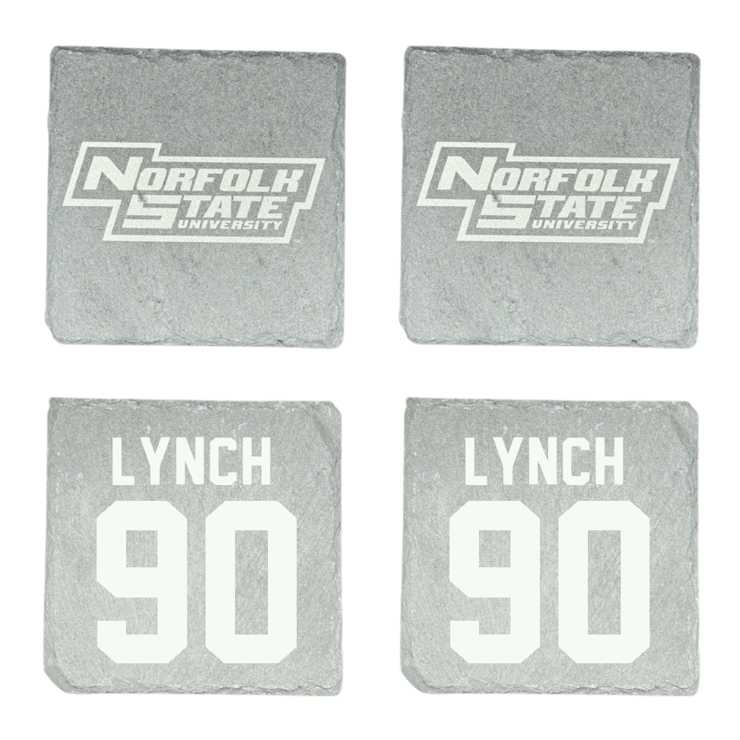 Norfolk State University Football Stone Coaster (4 Pack)  - #90 Keshawn Lynch