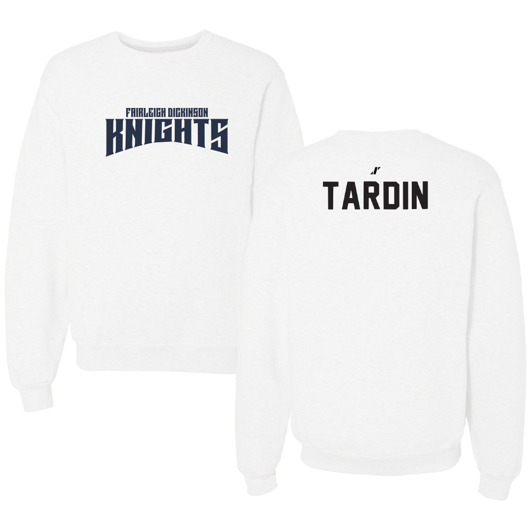 Fairleigh Dickinson University-Metropolitan Campus Tennis White Classic Crewneck - Fernando Tardin