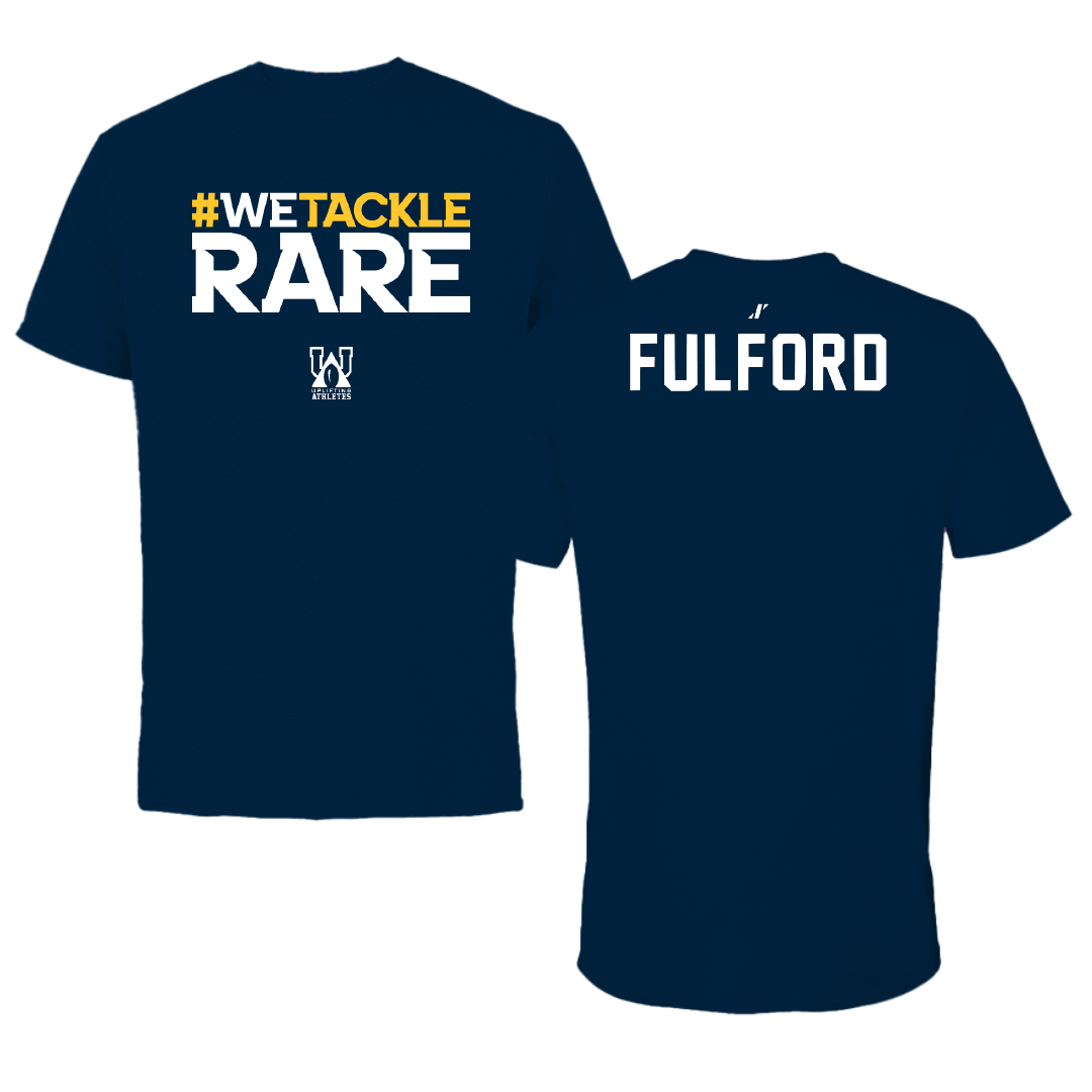 East Tennessee State University TF and XC Navy Uplifting Athletes Tee - Ethan Fulford