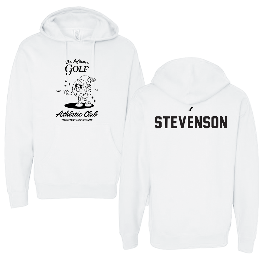 Golf White Influxer Athletic Club Hoodie - Carter Stevenson