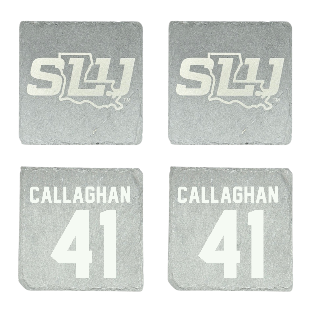 Southeastern Louisiana University Football Stone Coaster (4 Pack)  - #41 Riley Callaghan