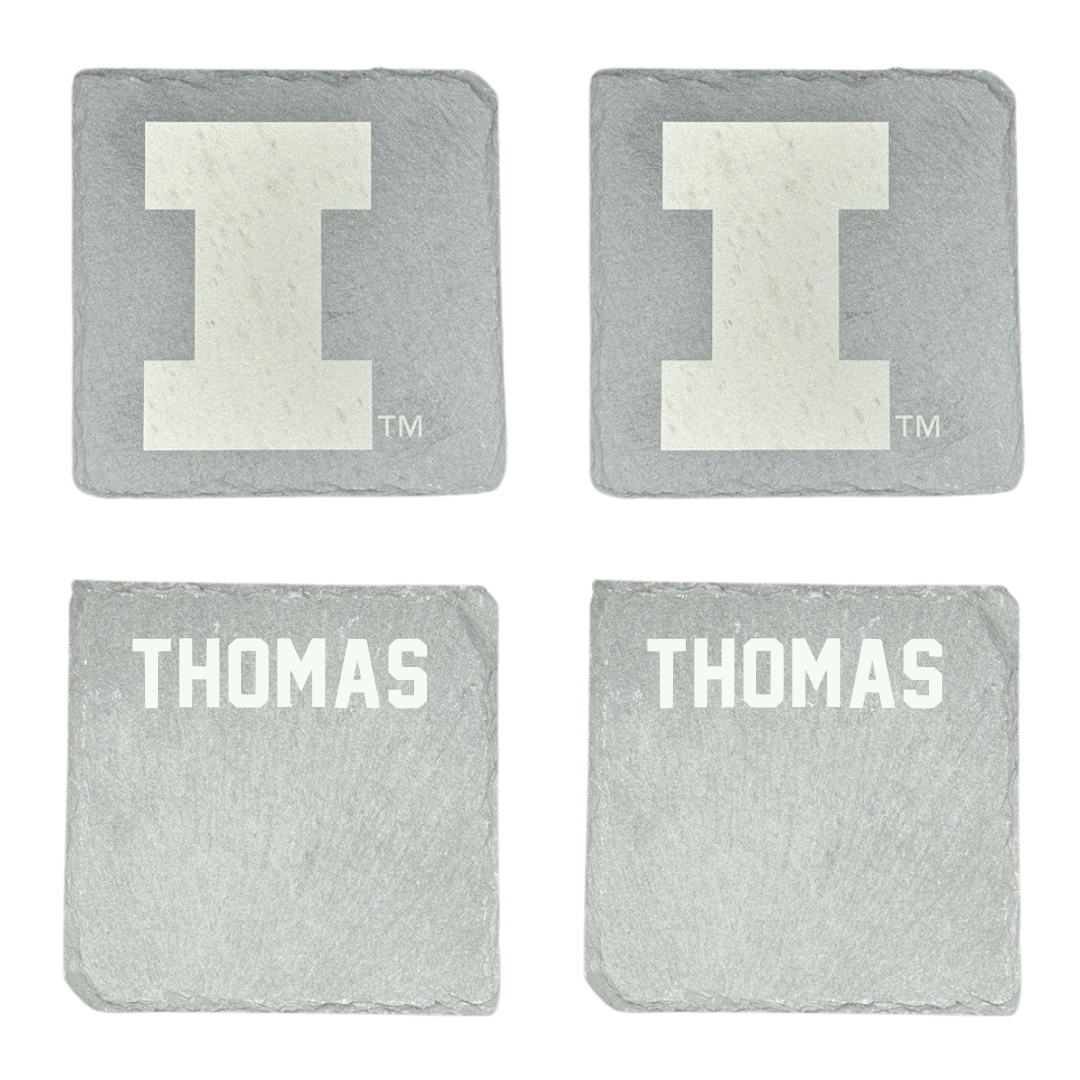University of Illinois TF and XC Stone Coaster (4 Pack)  - Tori Thomas