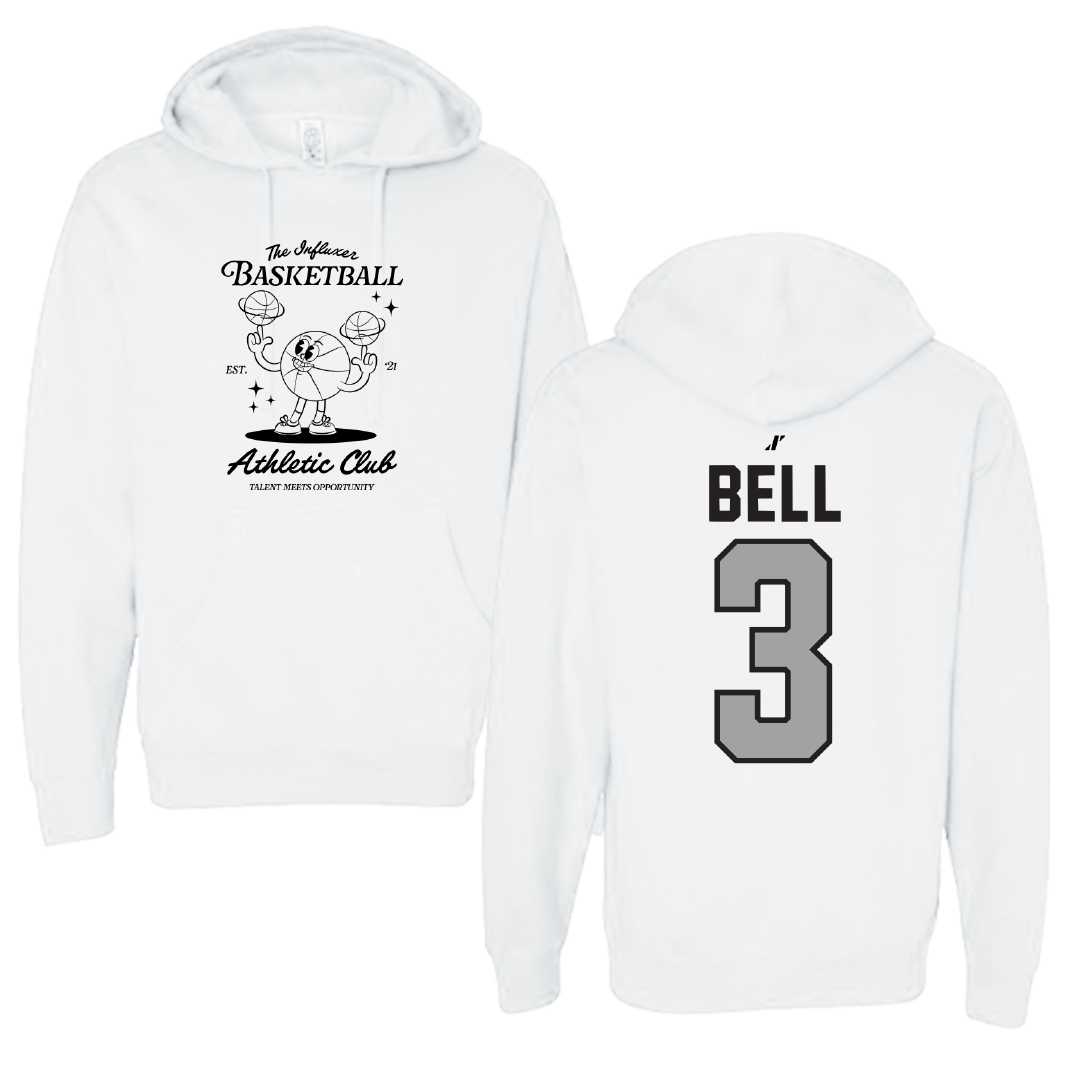 Basketball White Influxer Athletic Club Hoodie - #3 D'Ante Bell