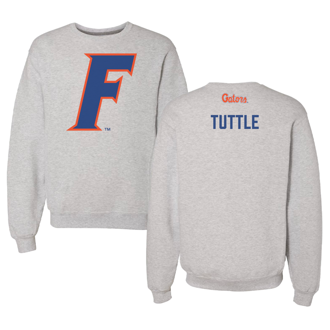 University of Florida Golf Gray Crewneck - Karoline Tuttle