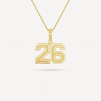 Gold Presidents Pendant and Chain - #26 Payton Brown