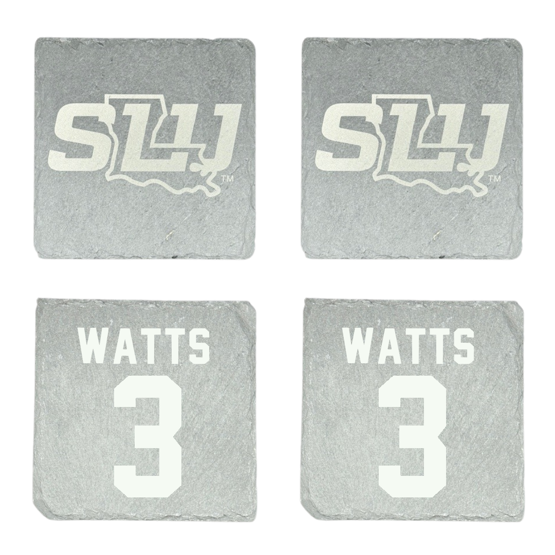 Southeastern Louisiana University Baseball Stone Coaster (4 Pack)  - #3 Dane Watts