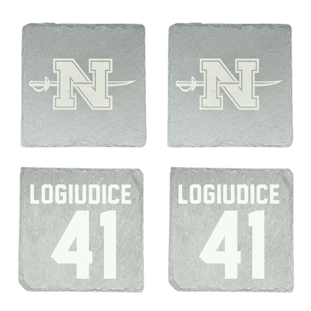 Nicholls State University Football Stone Coaster (4 Pack)  - #41 Dominic LoGiudice