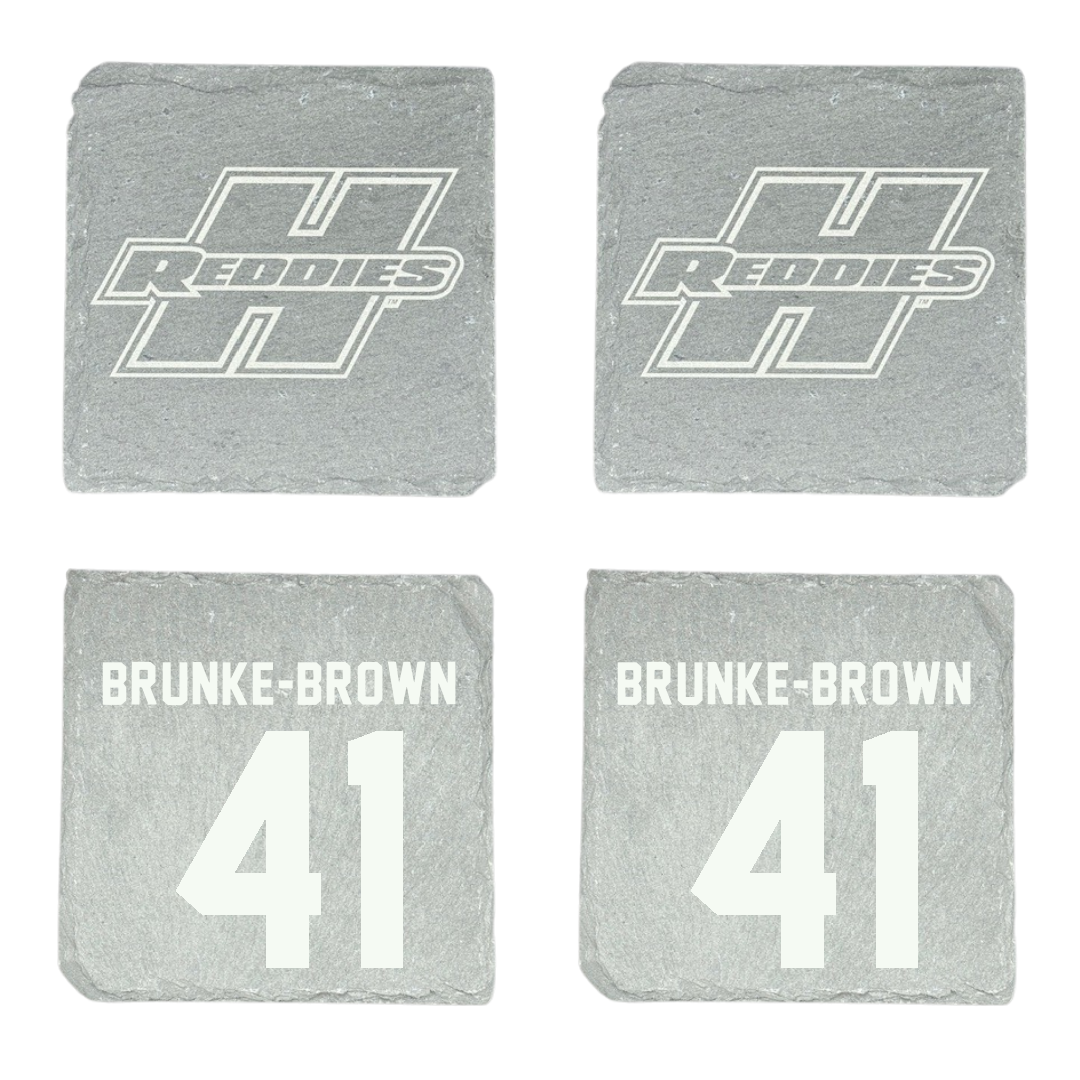 Henderson State University Football Stone Coaster (4 Pack)  - #41 Colton Brunke-Brown