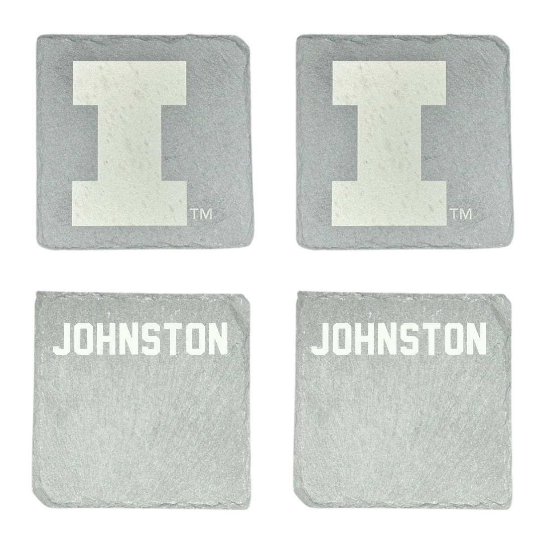 University of Illinois TF and XC Stone Coaster (4 Pack)  - Cody Johnston