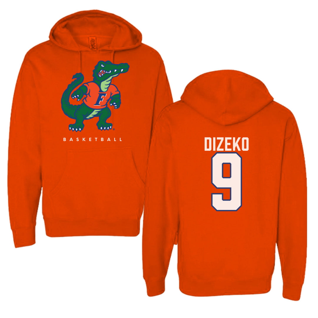 University of Florida Basketball Orange Hoodie - #9 Alexia Dizeko