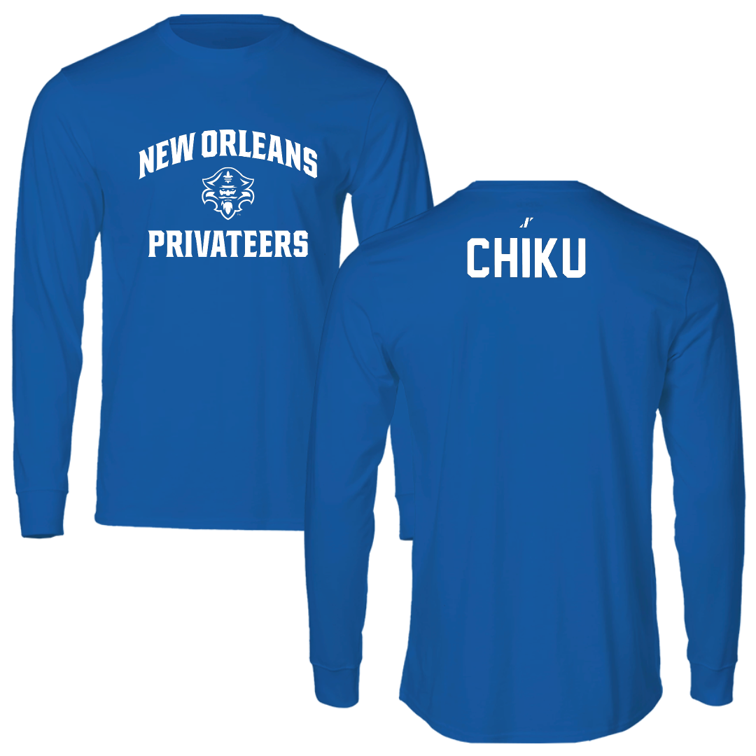 University of New Orleans TF and XC Blue General Long Sleeve - Kelvin Chiku
