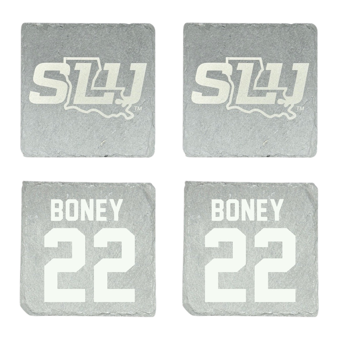 Southeastern Louisiana University Basketball Stone Coaster (4 Pack)  - #22 Asher Boney