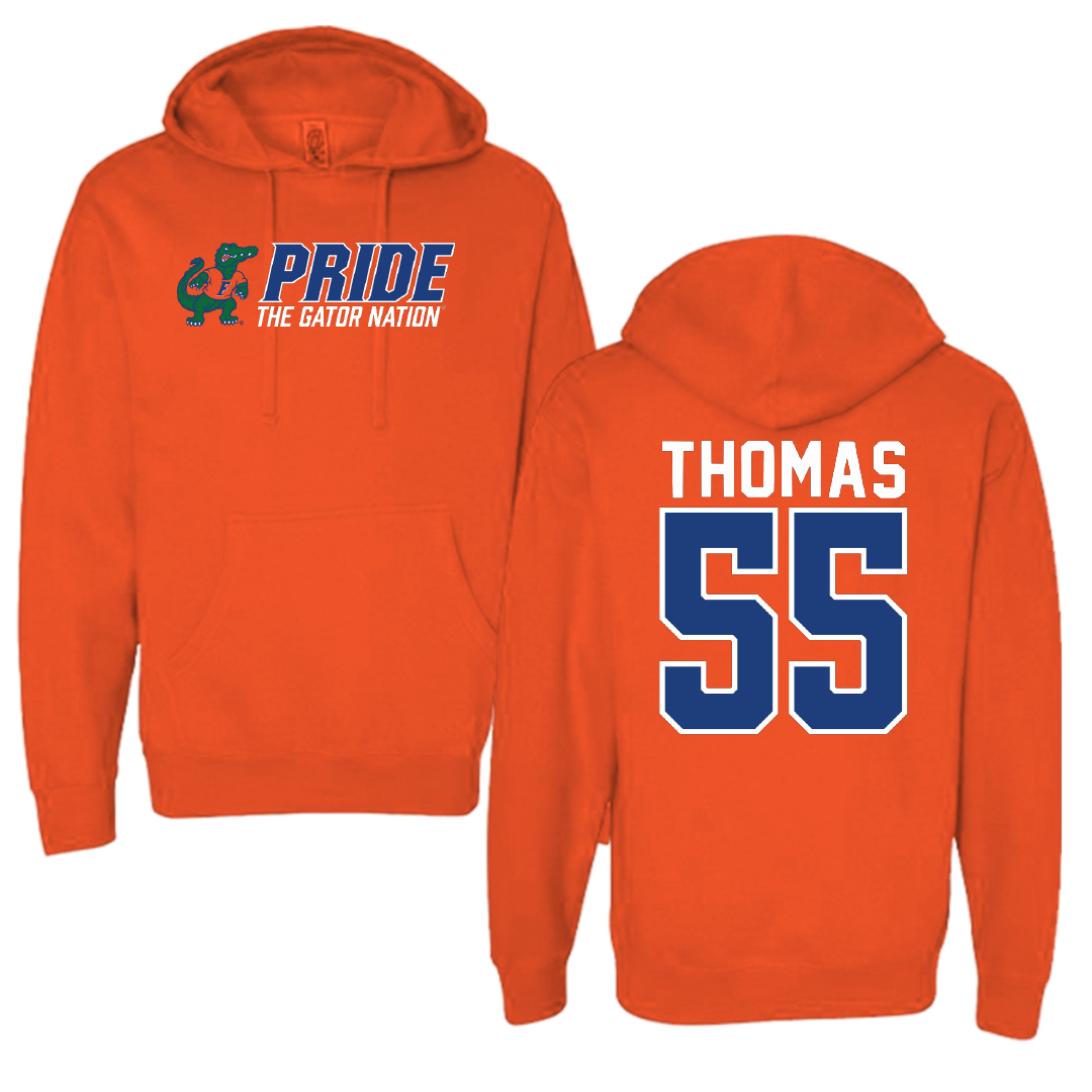 University of Florida Volleyball Orange General Hoodie - #55 Amaya Thomas