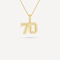 Gold Presidents Pendant and Chain - #70 Hanzlah Rana