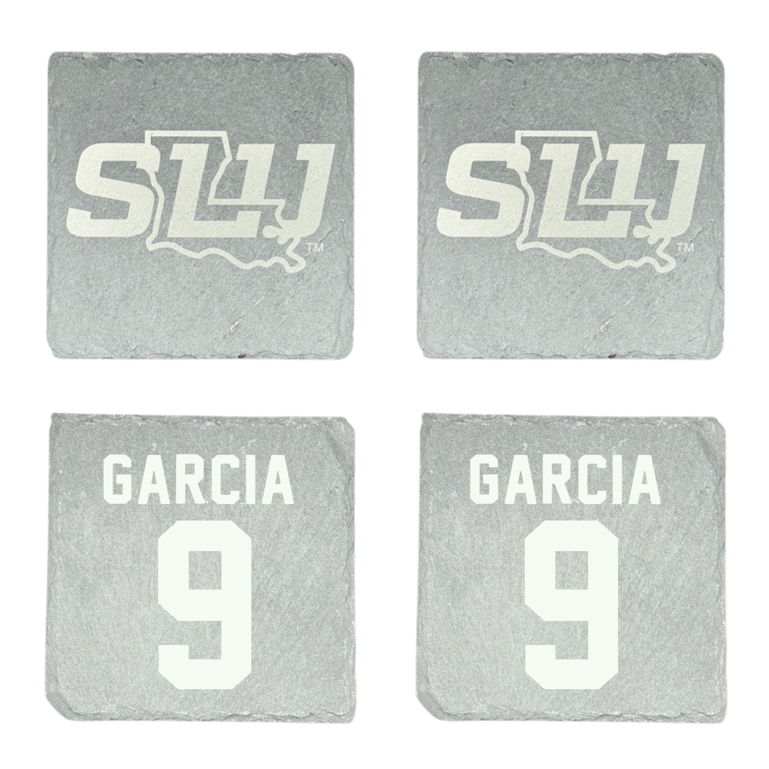 Southeastern Louisiana University Baseball Stone Coaster (4 Pack)  - #9 Christian Garcia