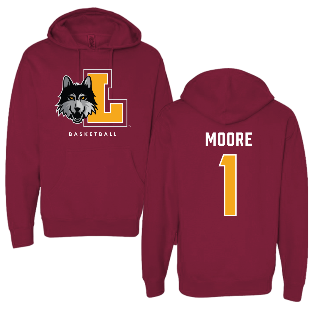 Loyola University-Chicago Basketball Maroon Hoodie - #1 Aaliyah Moore
