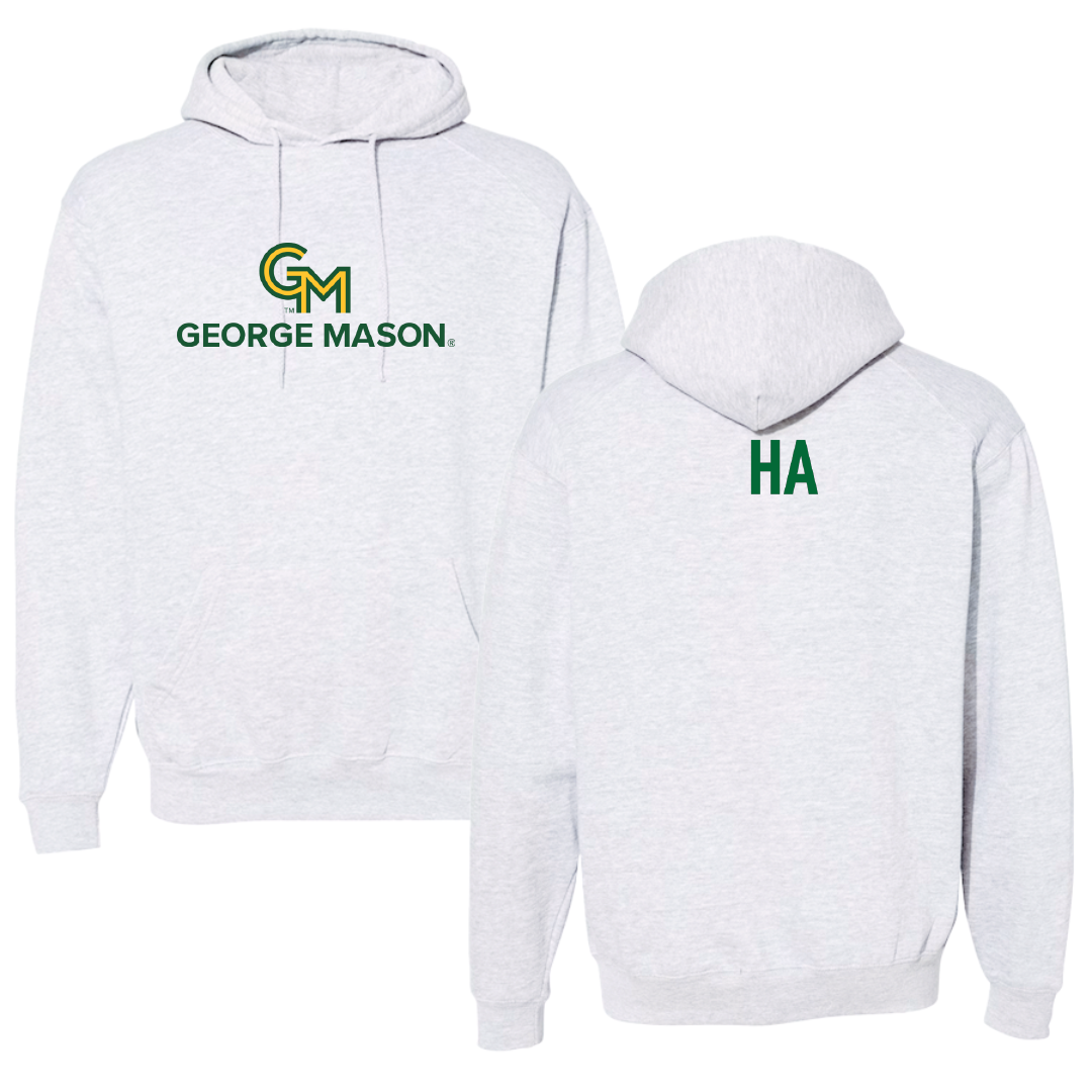 George Mason University Tennis Gray Hoodie - Dustin Ha