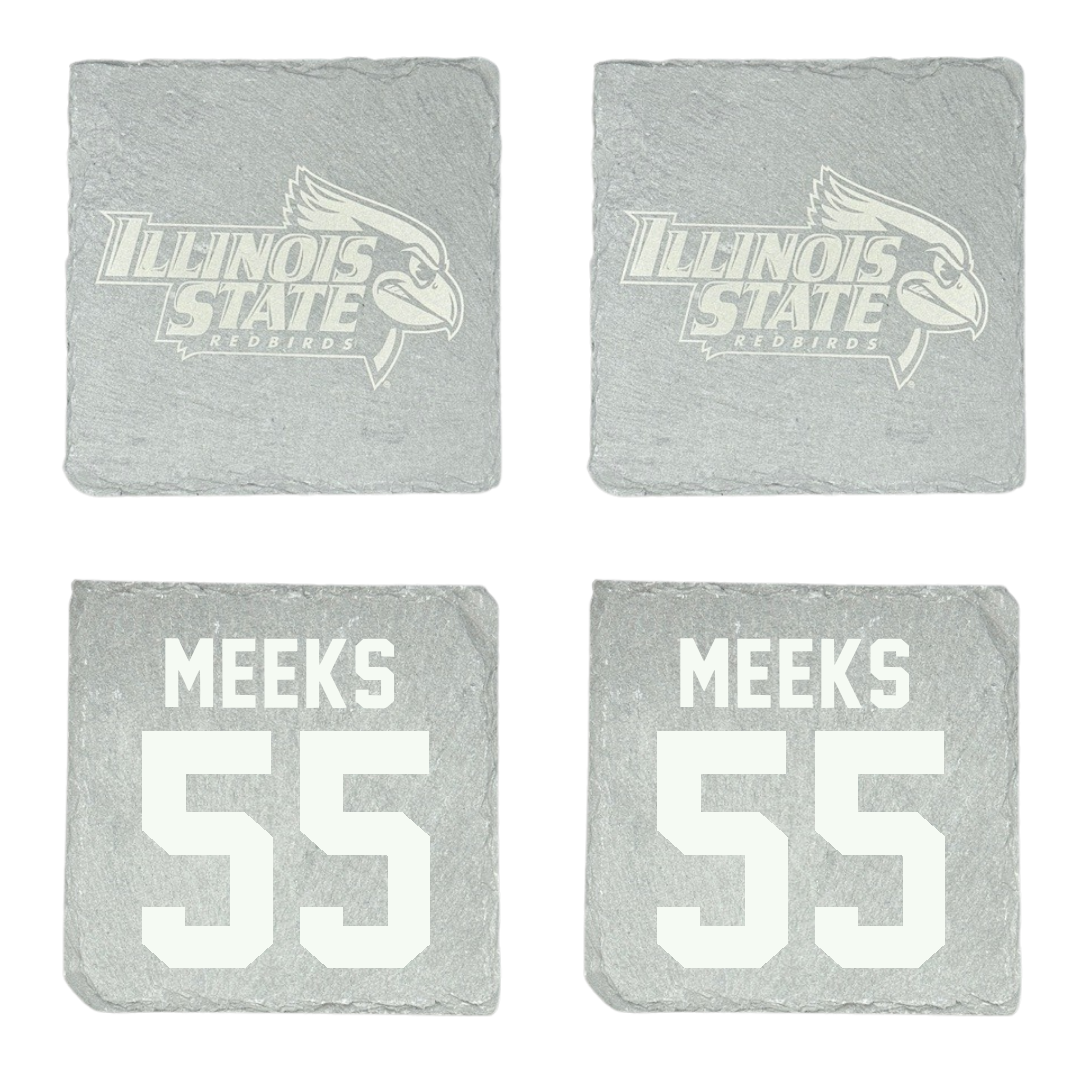 Illinois State University Softball Stone Coaster (4 Pack)  - #55 Hannah Meeks