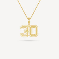 Gold Presidents Pendant and Chain - #30 Sophia Rampulla