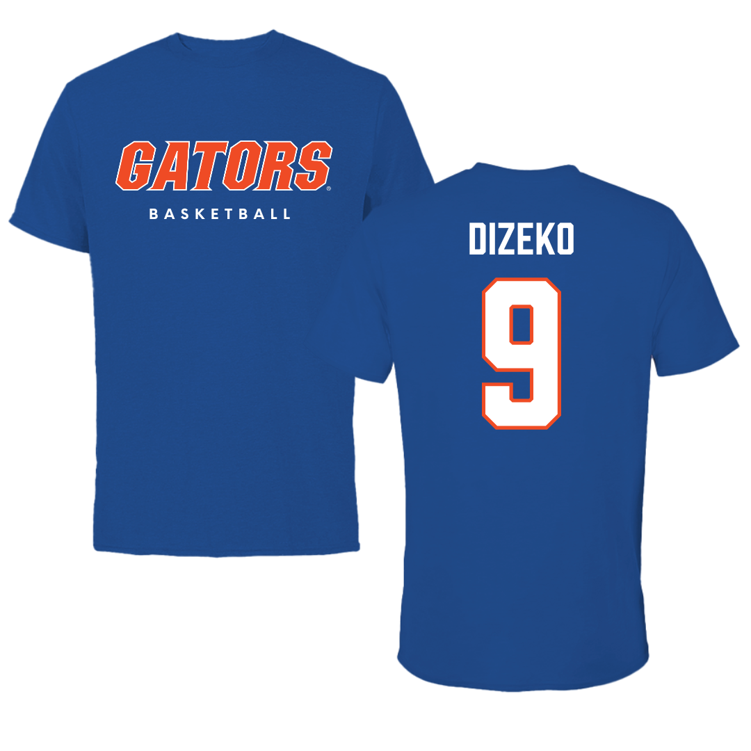 University of Florida Basketball True Royal Tee - #9 Alexia Dizeko