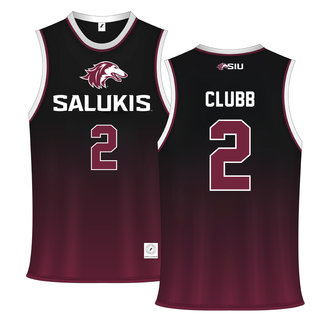 Southern Illinois University at Carbondale Maroon Basketball Jersey - #2 Paige Clubb
