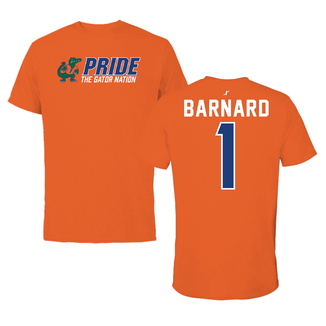 University of Florida Softball Orange General Tee - #1 Brooke Barnard