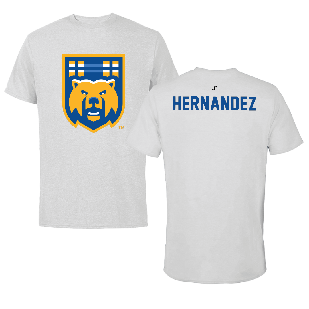 University of California-Riverside TF and XC Light Gray Performance Tee - Lauren Hernandez