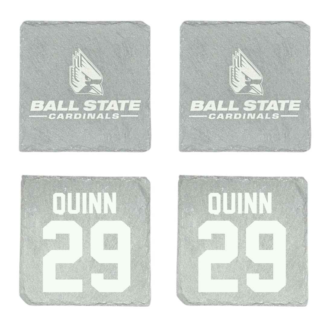 Ball State University Baseball Stone Coaster (4 Pack)  - #29 Owen Quinn