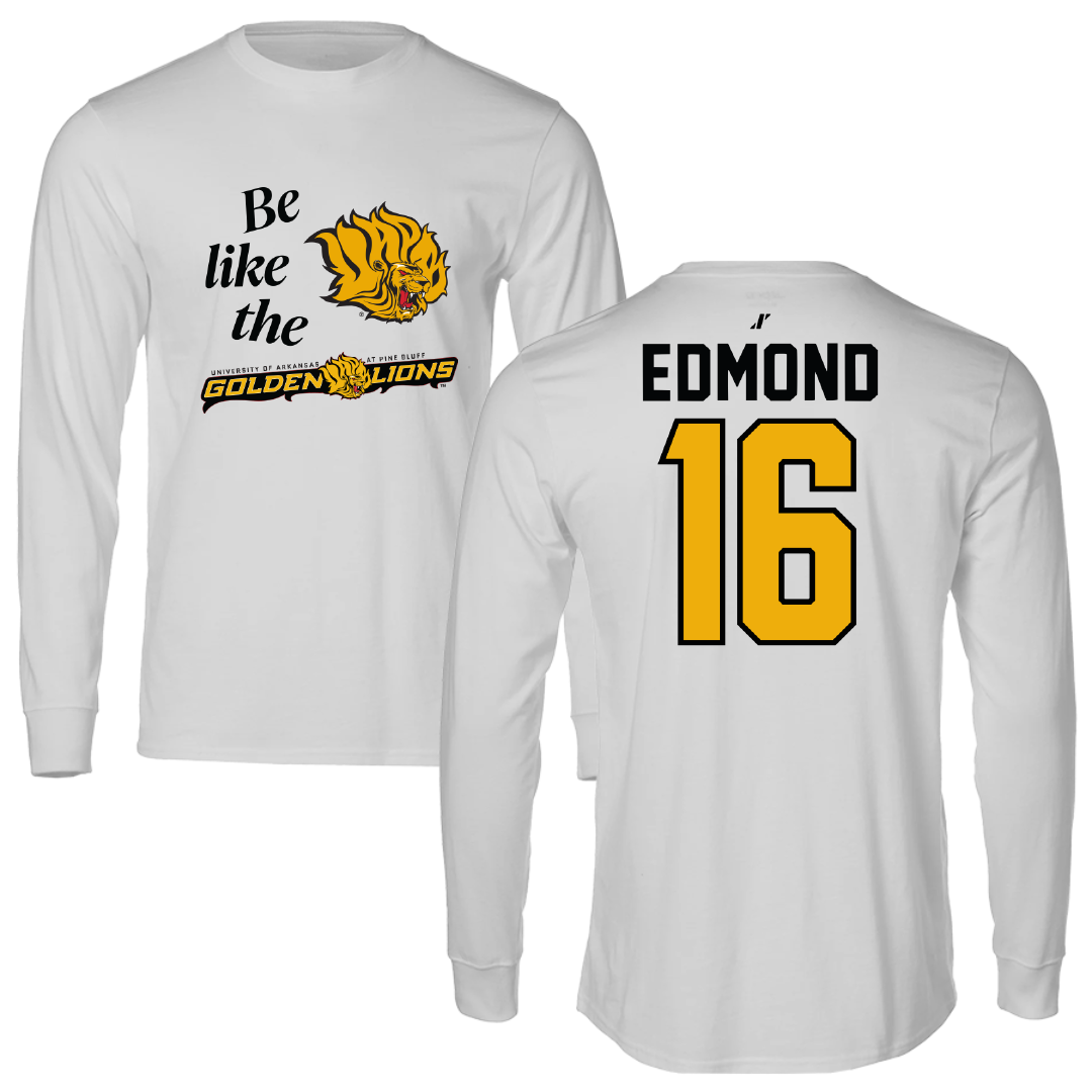 University of Arkansas-Pine Bluff Volleyball Light Gray Be Like Us Long Sleeve - #16 Ariyonna Edmond