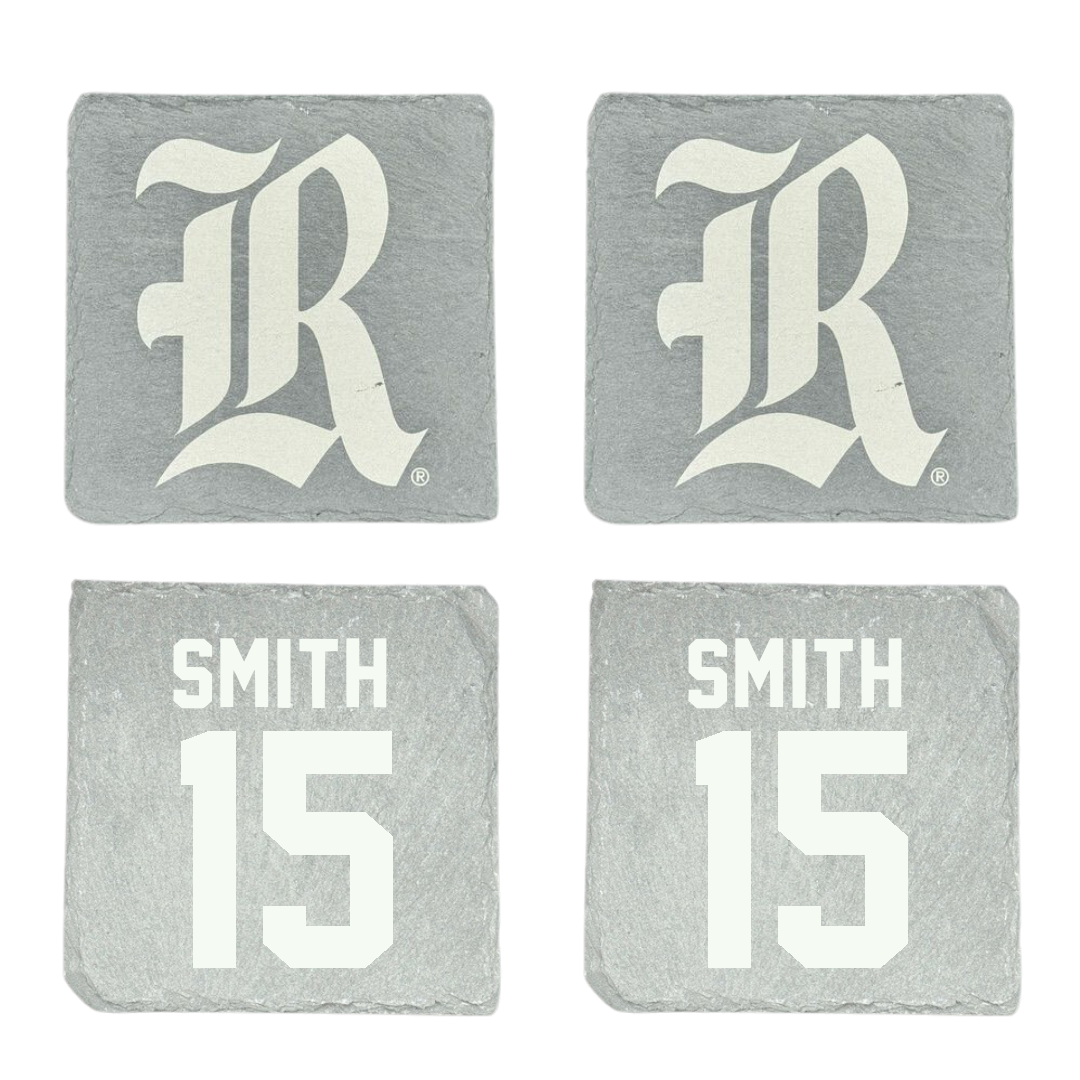 Rice University Baseball Stone Coaster (4 Pack)  - #15 Luke Smith