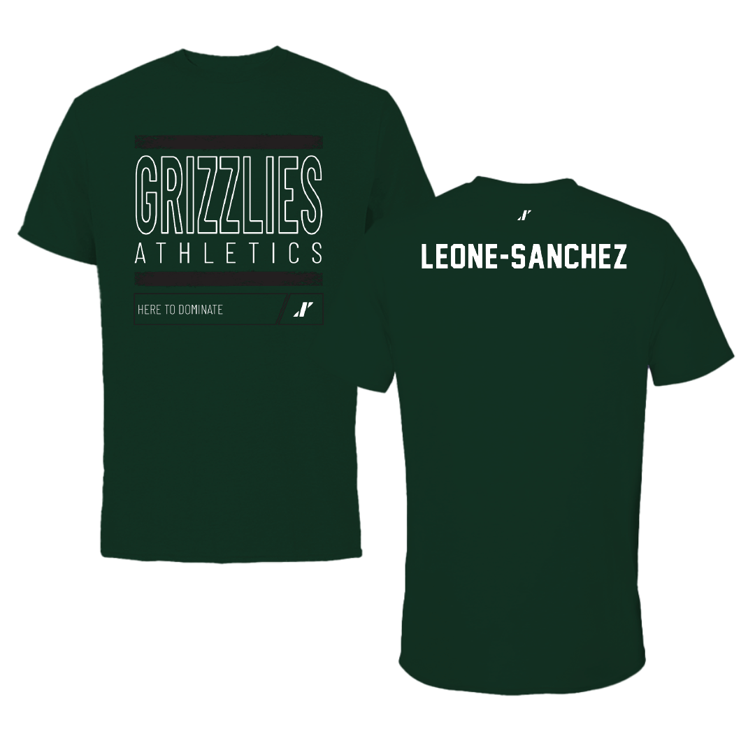 Adams State University Volleyball Forest Green Dominate Performance Tee - Sierra Leone-Sanchez