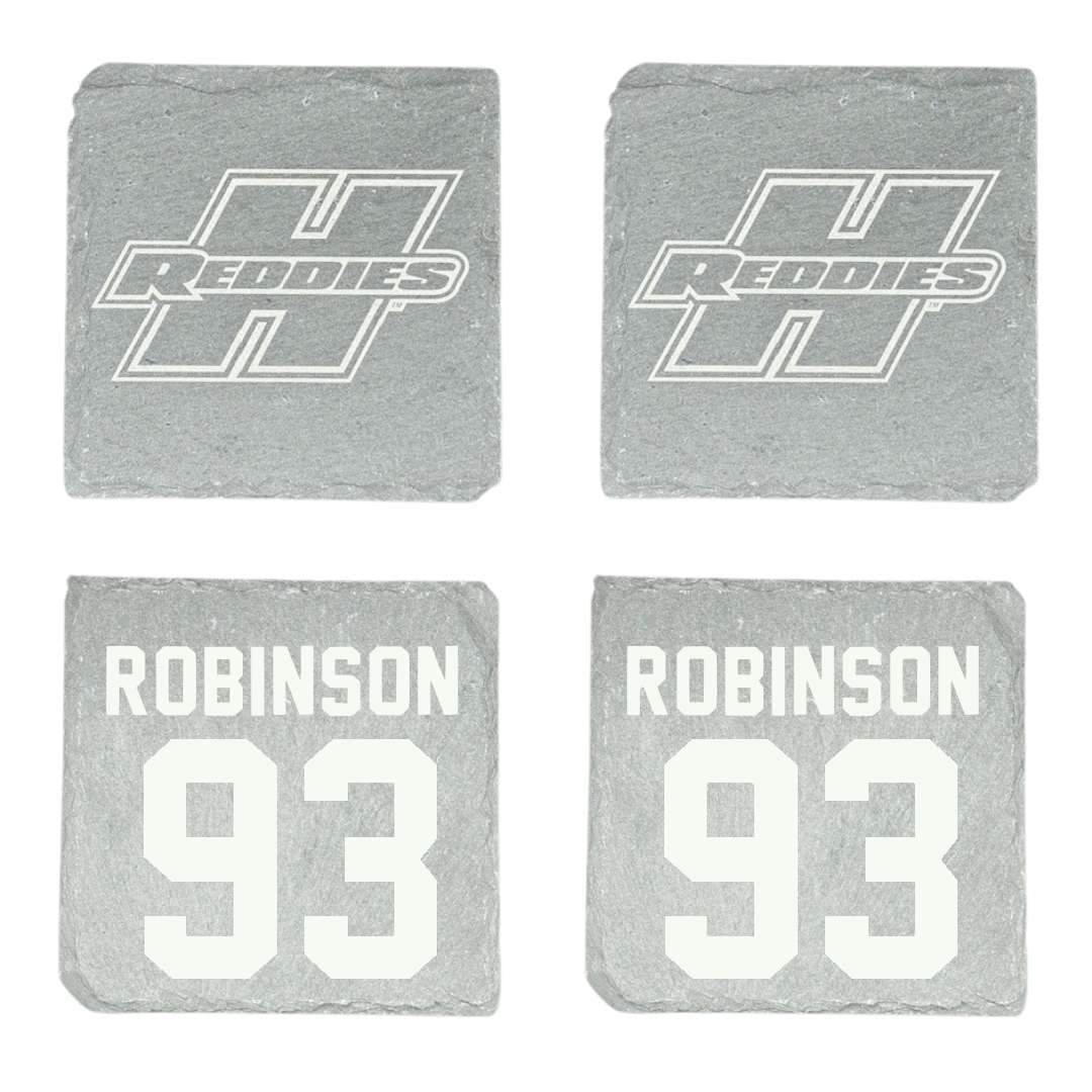 Henderson State University Football Stone Coaster (4 Pack)  - #93 Shaq'ke Robinson