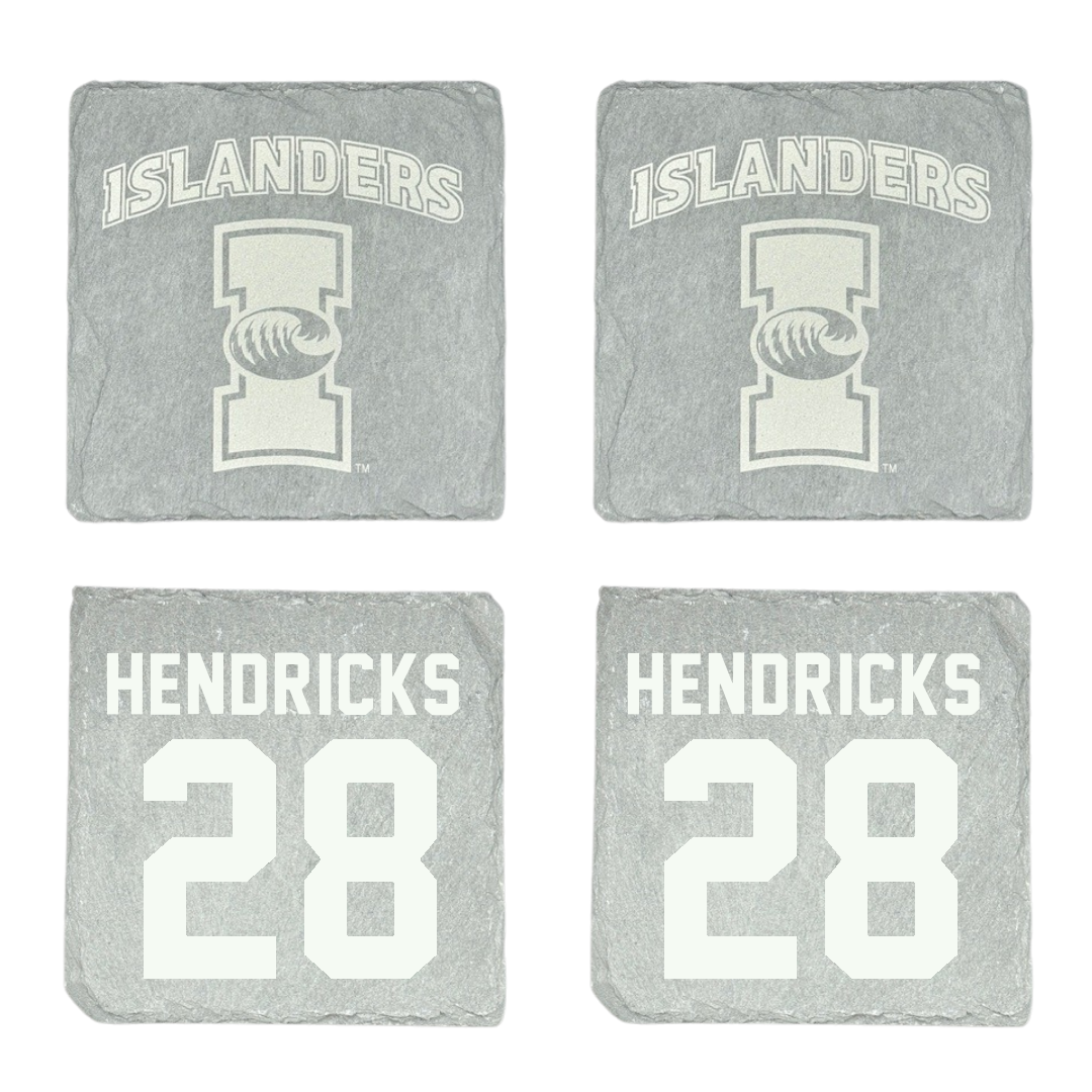 Texas A&M University-Corpus Christi Baseball Stone Coaster (4 Pack)  - #28 Evans Hendricks