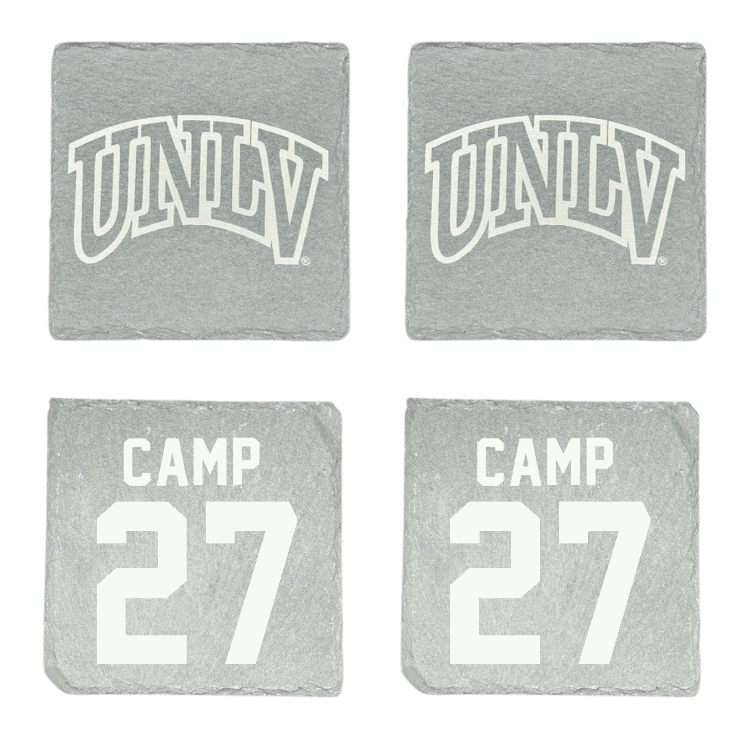 University of Nevada-Las Vegas Soccer Stone Coaster (4 Pack)  - #27 Kylie Camp