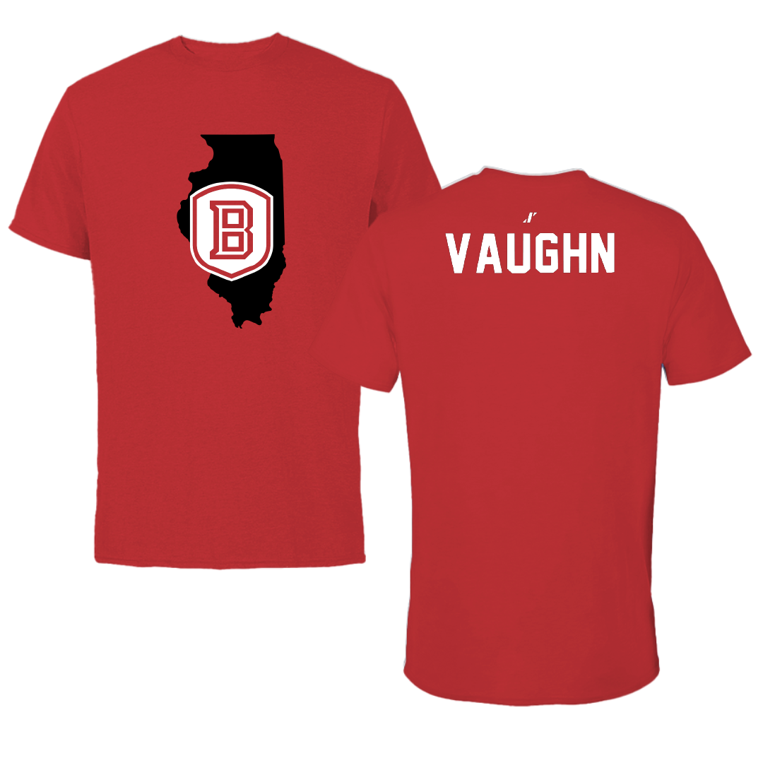 Bradley University TF and XC Red State Performance Tee - Jada Vaughn