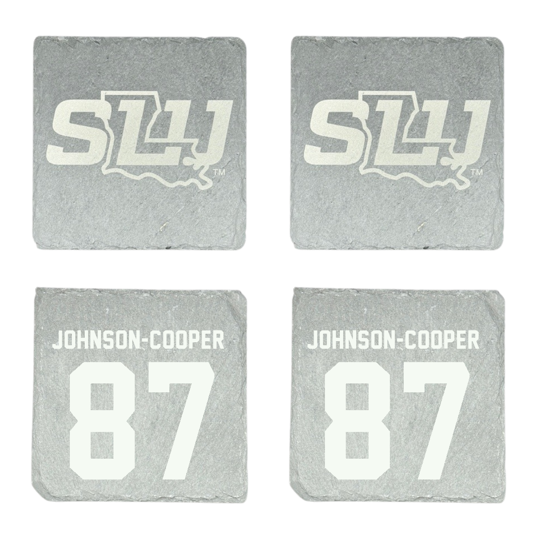Southeastern Louisiana University Football Stone Coaster (4 Pack)  - #87 Demarea Johnson-Cooper