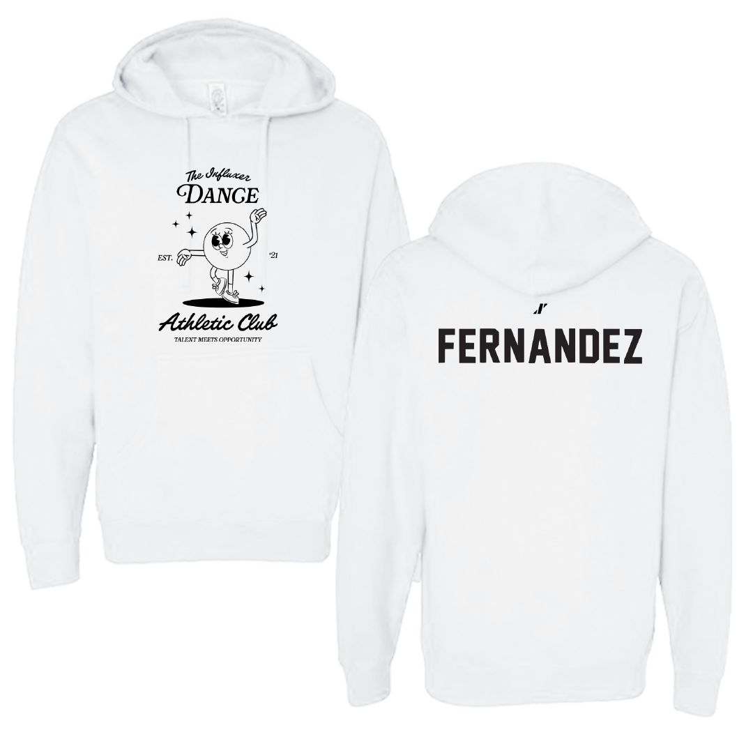 Dance White Influxer Athletic Club Hoodie - Gabriella Fernandez