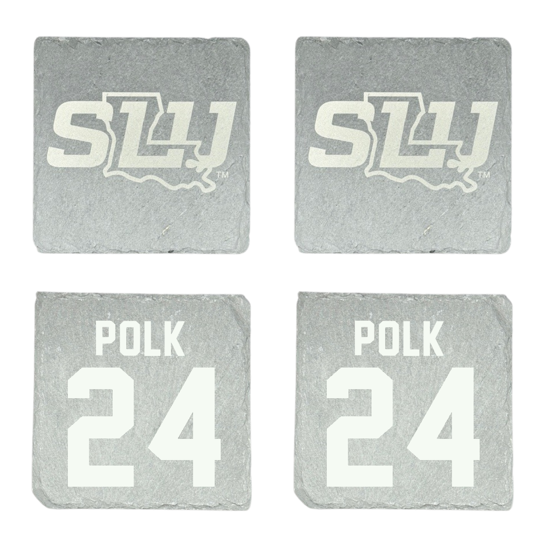 Southeastern Louisiana University Baseball Stone Coaster (4 Pack)  - #24 Lakin Polk