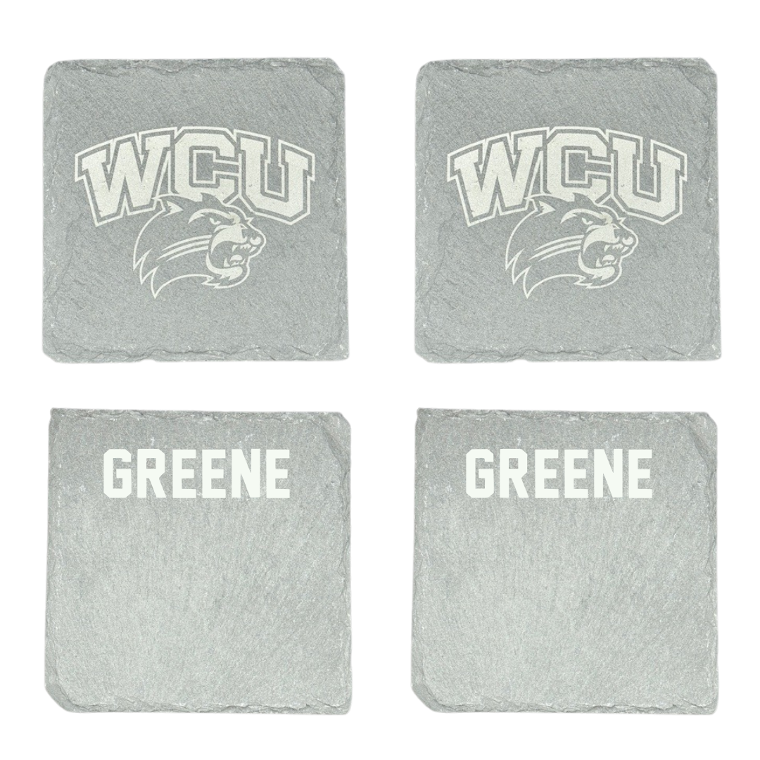 Western Carolina University TF and XC Stone Coaster (4 Pack)  - Jasmine Greene