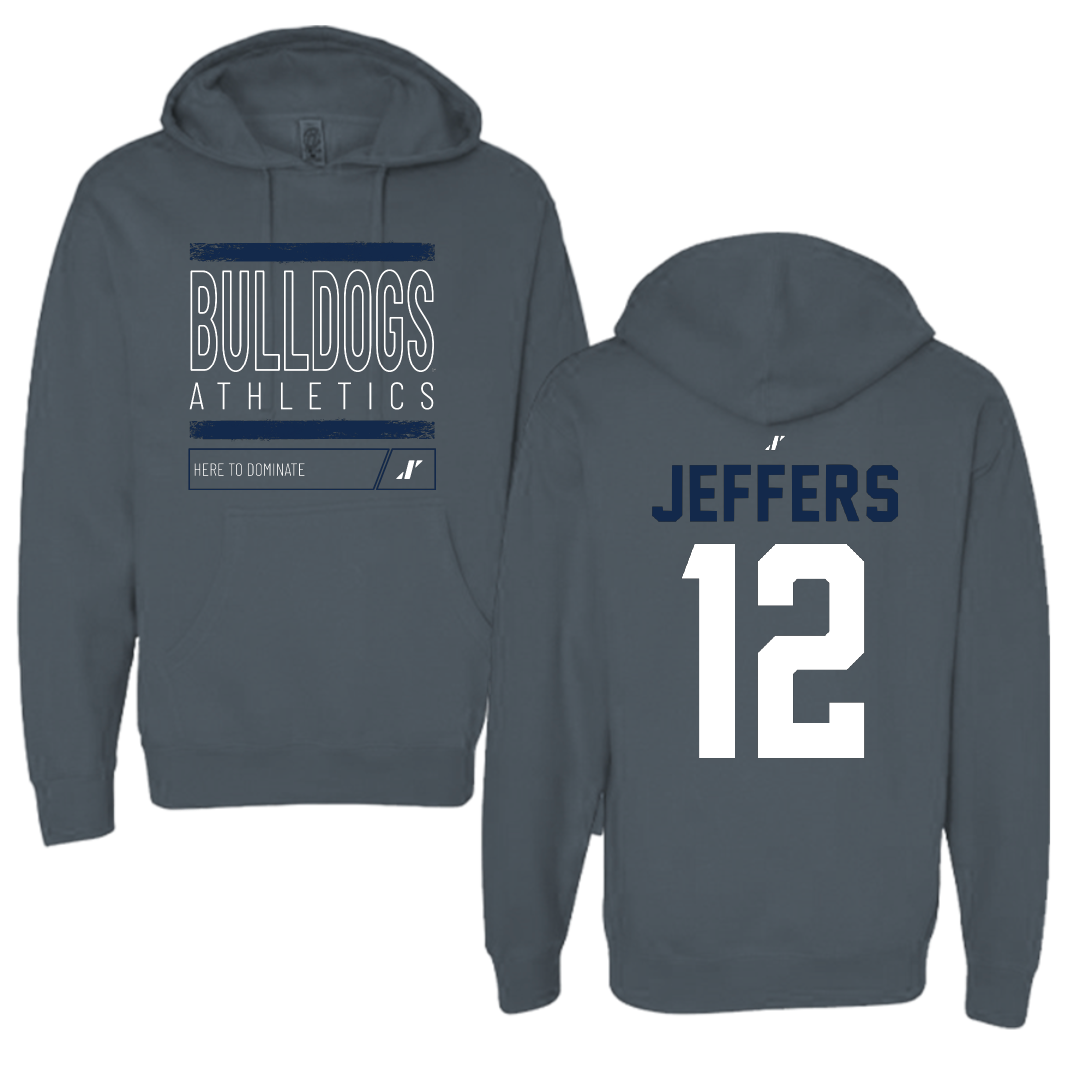 Butler University Basketball Dark Gray Dominate Hoodie - #12 Chloe Jeffers