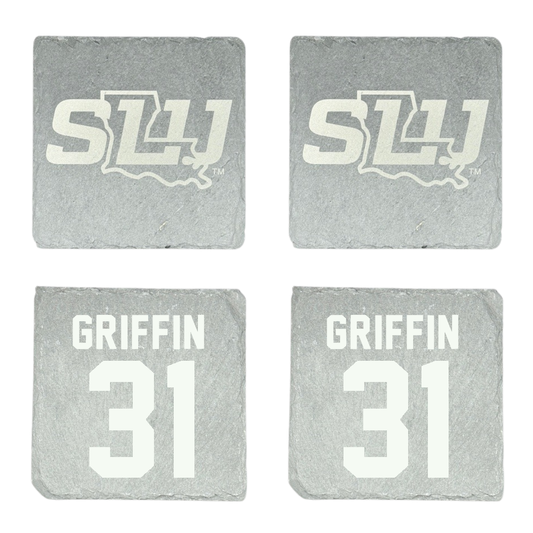 Southeastern Louisiana University Soccer Stone Coaster (4 Pack)  - #31 Olivia Griffin