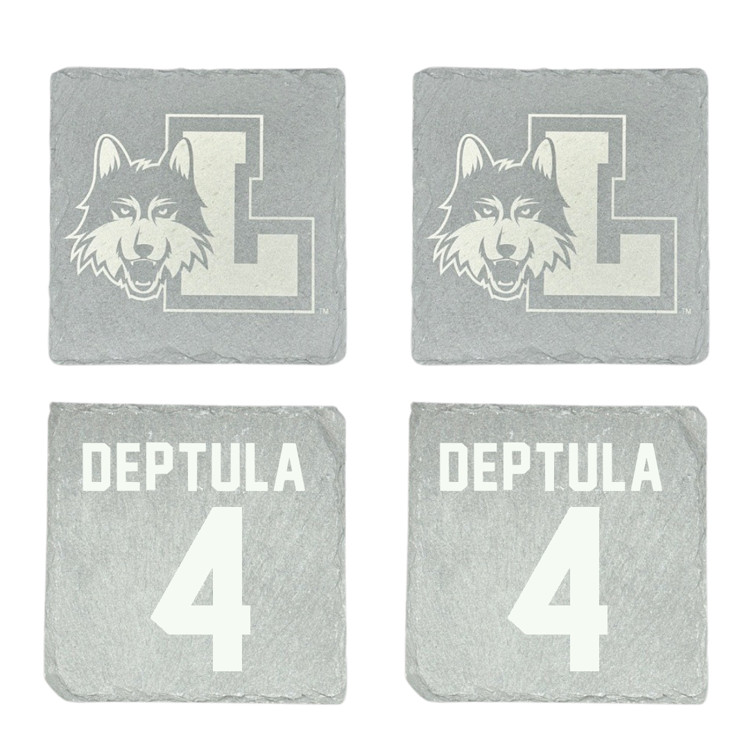 Loyola University-Chicago Basketball Stone Coaster (4 Pack)  - #4 Audrey Deptula