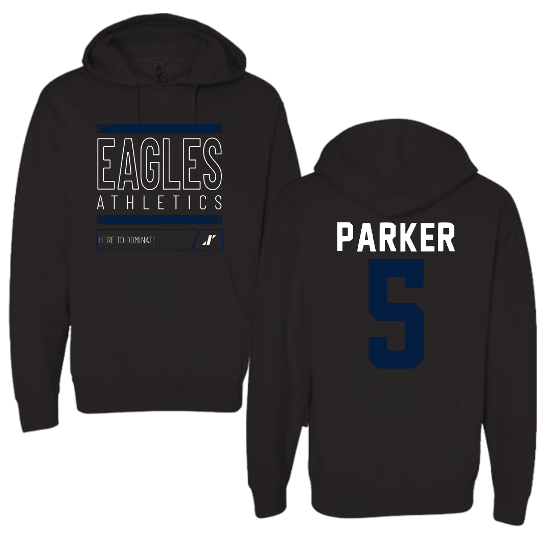 Georgia Southern University Baseball Black Dominate Hoodie - #5 Cade Parker