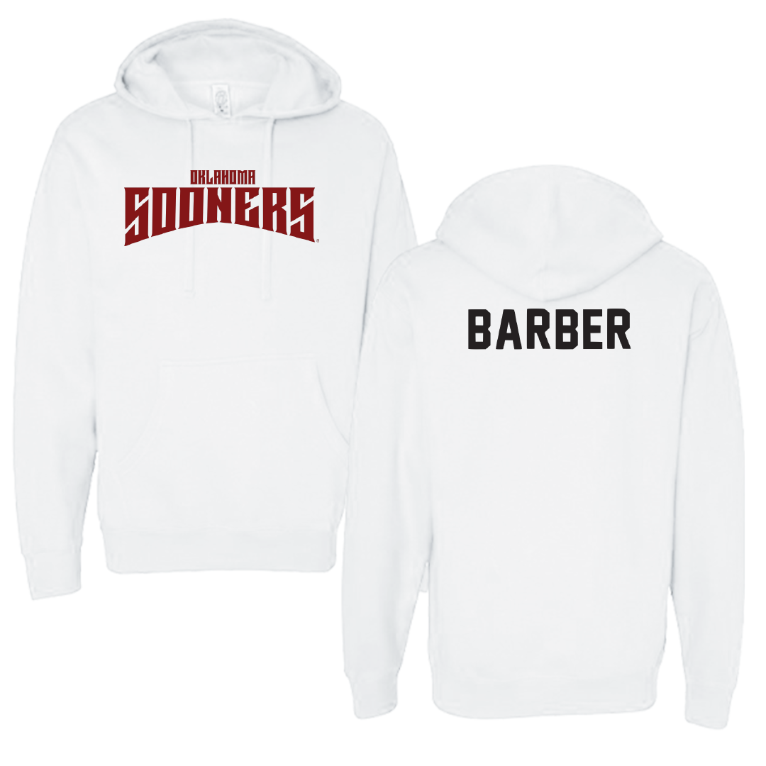 University of Oklahoma Golf White Classic Hoodie - Savannah Barber