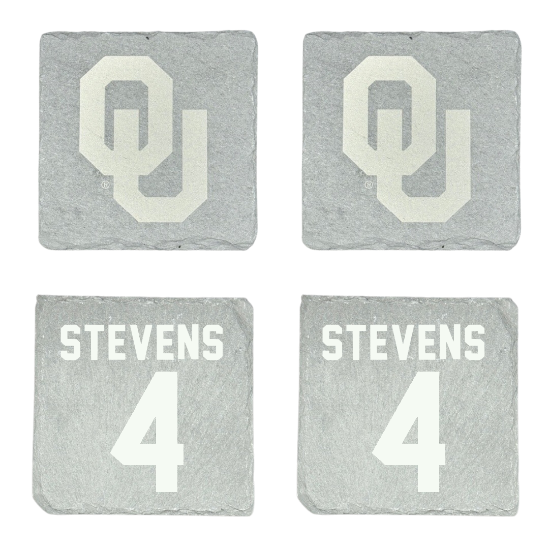 University of Oklahoma Soccer Stone Coaster (4 Pack)  - #4 Avery Stevens